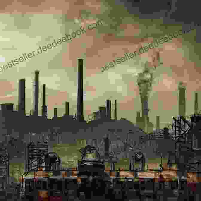 A Bustling Cityscape Of Towering Factories, Smoke Billowing From Chimneys, Representing The Industrial Might Of America In The Late 19th Century. A Teacher S Guide To Land Of Hope: An Invitation To The Great American Story