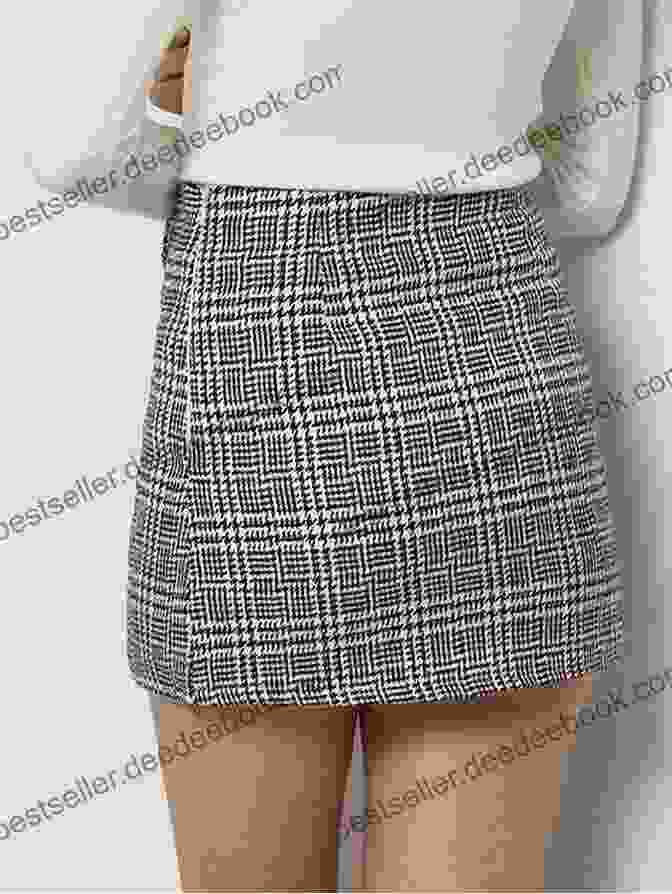 A Chic Contemporary A Line Skirt In A Modern Houndstooth Print, Featuring A Flattering High Waist And Full Skirt Keep The Change (Vintage Contemporaries)