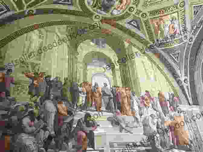 A Close Up Of One Of Raphael's Frescoes In The Raphael's Rooms, Showcasing The Vivid Colors And Intricate Details Of His Renaissance Style. Vatican Museums In Rome A Travel Guide And Tour As With The Best Local Guide (Rome Travel Stories 2)