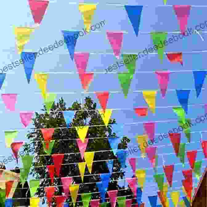 A Group Of Colorful Fabric Flags Hanging From A String Sew Outdoor Living: Brighten Up Your Garden With 22 Colourful Projects (Sew Series)