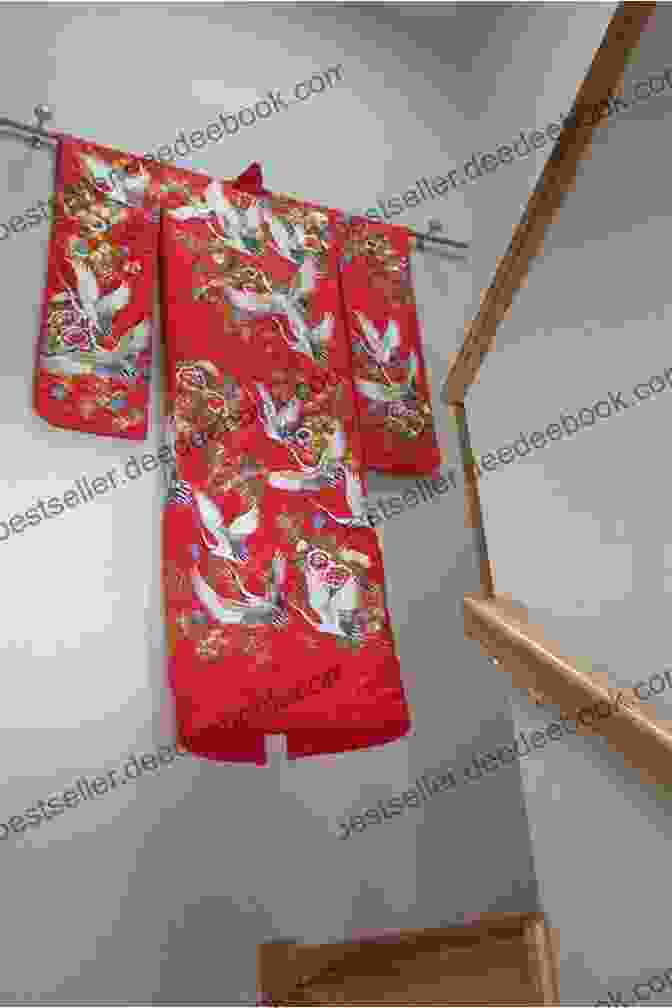 A Kimono Hanging On A Hanger BASIC KIMONO FOLDING: How To Fold Japanese Traditional Kimono