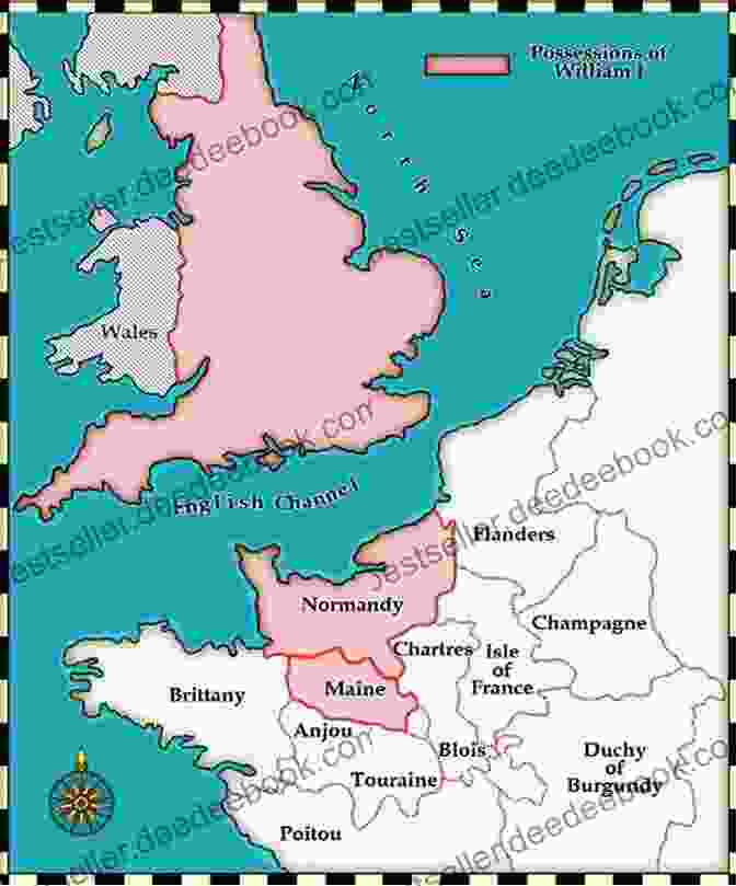 A Map Of England And France In The Late Middle Ages The Rise And Fall Of Owain Glyn Dwr: England France And The Welsh Rebellion In The Late Middle Ages