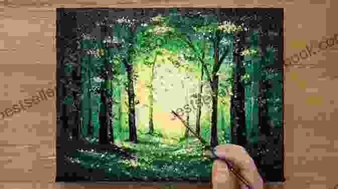 A Plastic Canvas Scene Of A Forest Scene. Amazing Scenes 11: In Plastic Canvas (Amazing Scenes In Plastic Canvas)