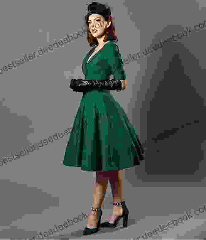 A Stunning 1950s Vintage Dress In Vibrant Emerald Green, Featuring A Flattering Cinched Waist And Full Skirt Keep The Change (Vintage Contemporaries)