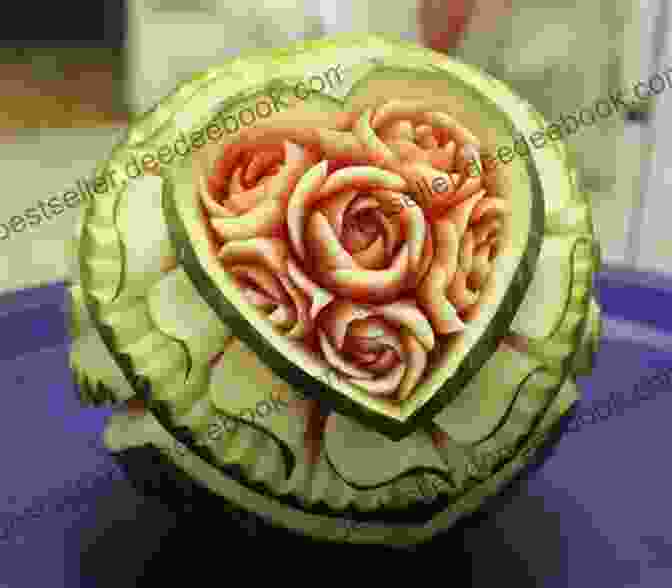 An Edible Art Creation Featuring Intricate Vegetable Carvings The Weird And Wonderful Cook