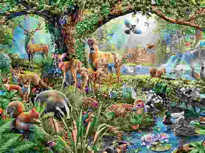 An Illustration Depicting Lily Surrounded By The Wild Animals Of The Forest, Their Expressions Vibrant With Emotion And Their Forms Radiating Warmth And Camaraderie. Run Wild Gill Lewis