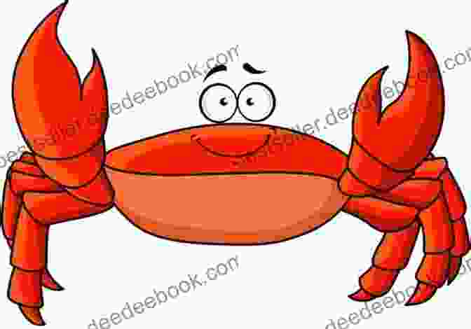 An Illustration Of The Crabby Crab, Now Cheerful And Confident, Waving Its Claws With Newfound Determination. Nelson The Nautilus And The Crabby Crab (Nelson The Nautilus Books)