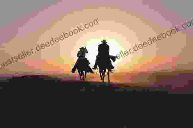 Bull Riders Walk Off Into The Sunset After A Long Day Of Riding. Three Weeks With A Bull Rider (Oklahoma Nights 3)