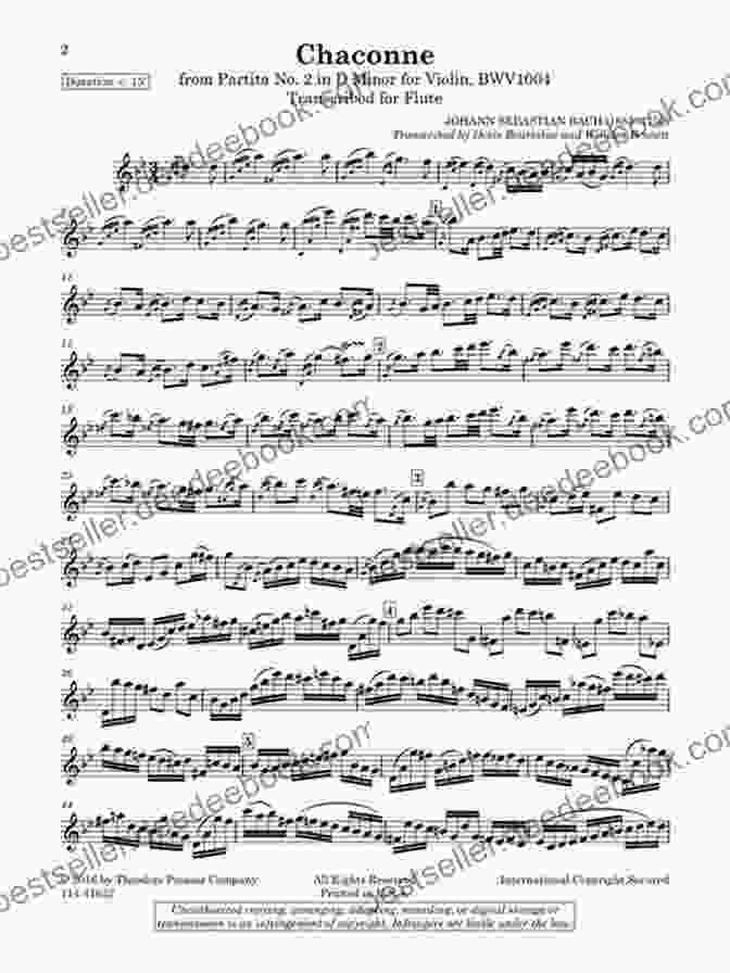 Chaconne From Partita No. 2 For Solo Violin By Jack Ray 101 Popular Songs For Violin Jack Ray