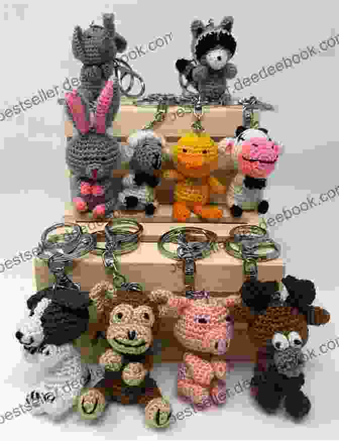 Crochet Animal Key Chain Crochet Key Chain Tutorials: Easy Key Chain Patterns And Projects