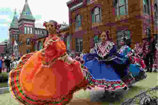 Enthusiastic Traditional Dancers Showcasing The Vibrant Energy And Cultural Heritage Of Mexico #CincoDeMayo I D Oro