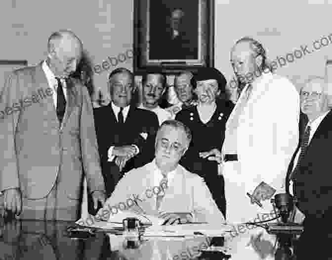 FDR Signing The Social Security Act, A Key Component Of The New Deal The Presidential Difference: Leadership Style From FDR To Barack Obama Third Edition