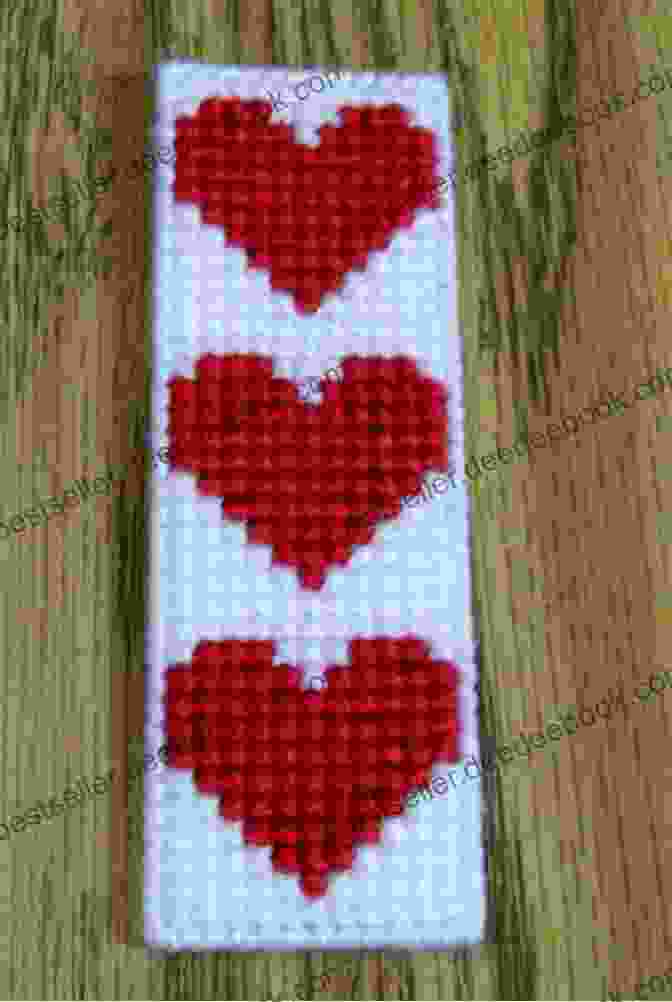 Hearts On A Garland Plastic Canvas Pattern Valentine S Collection: 16 Patterns In Plastic Canvas