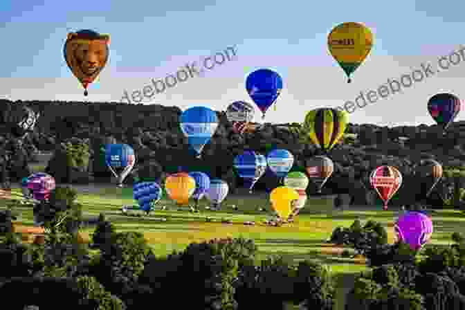 Hot Air Balloons Over Brive La Gaillarde, A Spectacle Of Color Chateaux Et Villes Lot Dordogne Correze