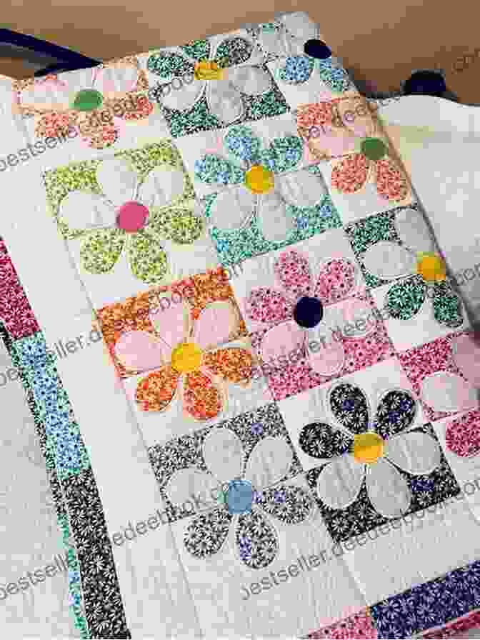 Image Of A Beautiful, Patchwork Quilt In Rose's Favorite Floral Prints Sewing Animal Dolls: Heirloom Patterns To Make For Daisy And Her Friends (Crafts)