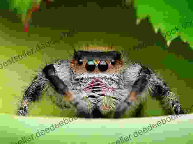 Jumping Spider Mid Air With Extended Legs JUMPING SPIDER AS A PET: Jumping Spider As A Pet Care Guide (Are Jumping Spiders Good Pets?)