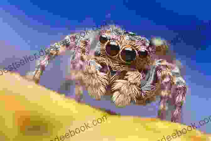 Jumping Spider With Large, Expressive Eyes JUMPING SPIDER AS A PET: Jumping Spider As A Pet Care Guide (Are Jumping Spiders Good Pets?)