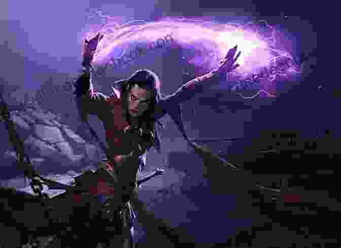 Kyandra, Surrounded By Swirling Arcane Energy, Prepares To Cast A Powerful Spell REMvision: The Kyandra Saga One Part 1