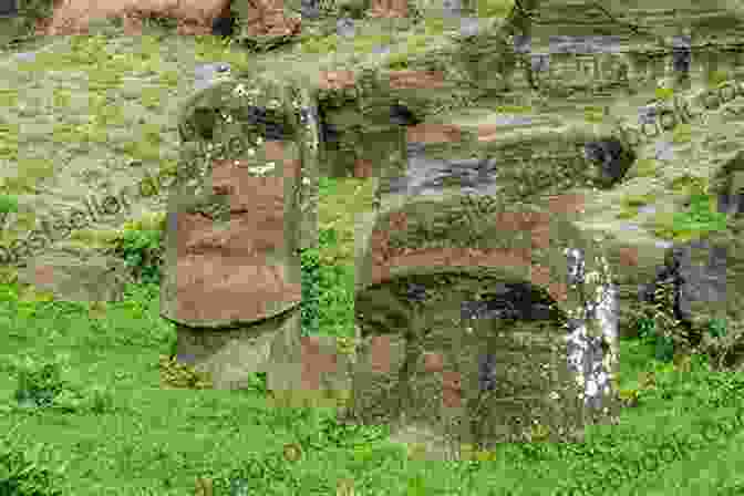 Moai Statues In The Rano Raraku Quarry, Where They Were Carved Exploring Rapa Nui (Easter Island) (South America Travel)