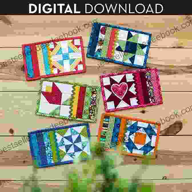 Posy Garden Mug Rugs With Colorful Posy Garden Blocks Carina Gardner S Simply Modern Patchwork Quilts: 12 Posy Garden Quilts And Sewing Projects For The Beginning Quilter