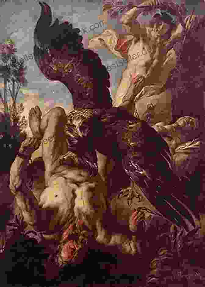 Prometheus Chained To A Rock And Having His Liver Pecked Out By An Eagle, And Tantalus Standing In A Pool Of Water Beneath A Fruit Tree, Yet Forever Unable To Quench His Thirst Or Hunger, Two Examples Of The Wrath Of The Gods. We Are The Origin (Wrath Of The Gods 1)