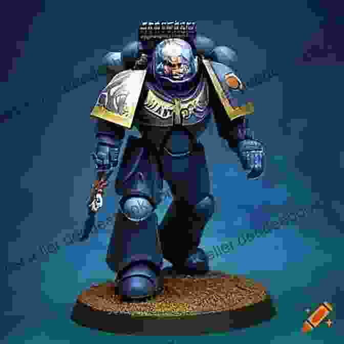 Space Marine Wielding A Bolter And Chainsword, Clad In Power Armor Spoils Of War (Book 1 Of The Imperial Marines Saga)