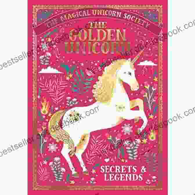 The Golden Unicorn Book Cover With An Illustration Of A Woman Holding A Golden Unicorn. The Golden Unicorn Phyllis A Whitney