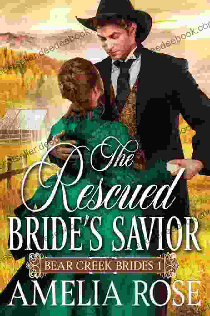 The Rescued Bride Savior, A Woman With A Determined Expression, Stands In Front Of A Group Of Rescued Victims The Rescued Bride S Savior: Historical Western Mail Order Bride Romance (Bear Creek Brides 1)