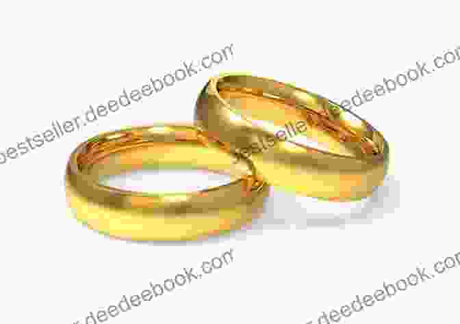 Two Gold Wedding Rings Intertwined, Symbolizing The Eternal Bond Between Two Souls With This Ring (To Have And To Hold 1)